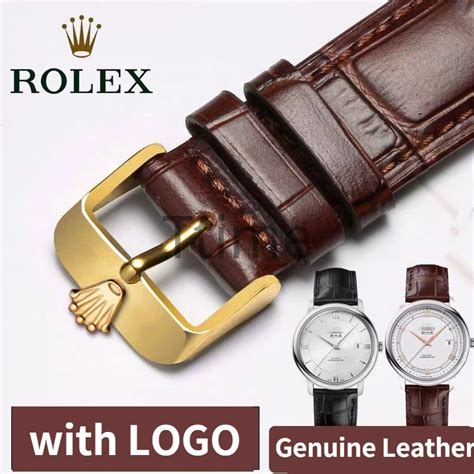 buy rolex leather strap|rolex original leather strap.